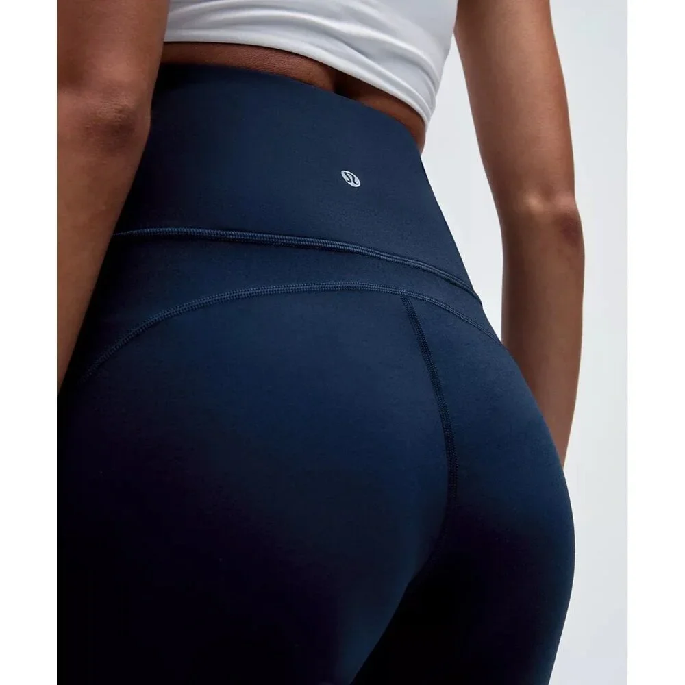 Groove Nulu Super-High-Rise Flared Pant 32.5" - True Navy - Picture 4 of 6